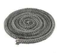 Heavy Duty Fiberglass Rope Seal,Flat Stove Rope for Door Seals Wood Burning Replacement(2m)