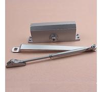 Heavy Duty Fire Rated Door Closer Automatic Aluminum Speed Adjustable for 80-110kg Doors Mute Closing Mechanism Ideal for Commercial and Residential Use