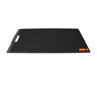 Heavy Duty Fish Fillet Bait Cutting Board - NonSlip Mat for Filleting, Cleaning & Cutting - Rollable & Large Size (14*28", Black)