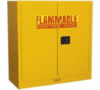 Heavy-Duty Flammable Substance Storage Cabinet With 3-Point Lock - 1095mm X 460mm X 1120mm