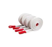 Heavy Duty Flat Lifting Slings - 4 Layer Braiding for Crane Hoisting, Industrial Lifting, and Trailer Rope Bearing, Wear Resistant
