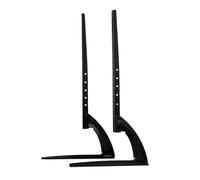 Heavy-Duty Flat Screen TV Stand Steel Table Top Holder for 39-75" TVs Supports Up to 45kg Stable Design Anti-Fall Feature Ideal for Home & Office Use