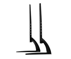 Heavy-Duty Flat Screen TV Stand Steel Table Top Holder for 39-75" TVs Supports Up to 45kg Stable Design Anti-Fall Feature Ideal for Home & Office Use