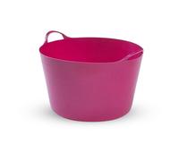 Heavy Duty Flexi Tub With Handles Builder Bucket Garden Trug Mixing Container
