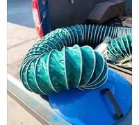 Heavy Duty Flexible Duct Hosing, Exhaust Fan/Ventilator/Air Intake Induction Intake Pipe Hose for Kitchen/Bathroom, Heat Resistant Dryer Ventilation Hose(23ft/7m,10 1/4in/260mm)