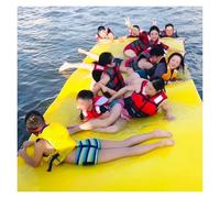 Heavy Duty Floating Mat for Water, High Visibility Thick Pad Ideal for Lake, Ocean Entertainment, Parent-Child Activities, and Aquatic Yoga