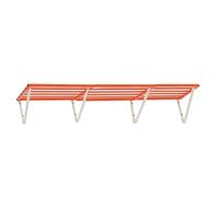 Heavy Duty Floating Metal Shelf - Space Saving Wall Storage Solution for Garage Kitchen and Pantry - Ideal for Retail Home and Warehouse nization