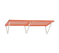 Heavy Duty Floating Metal Shelf - Sturdy Storage Solution for Garage Basement Kitchen & Pantry - Space Saving Wall Shelf for Efficient Home nization