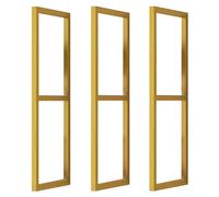 Heavy Duty Floating Shelf Bracket for Wall Mount - Metal Support for 2-Layer Shelves, Perfect for Kitchen, Dining Room, Living Room, and Bar Decor