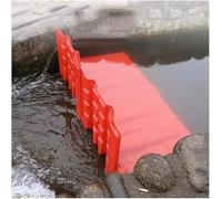 Heavy Duty Flood Barriers - 2-Pack Removable Water Dams for Rivers and Ramps, Ideal for Underground Garages, Durable Water Protection Solutions