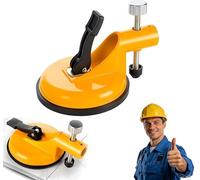 Heavy Duty Floor Gaps Fixer Tool,Leveling Suction Cup Flooring Tool,Tile Countertop Installation Tools,Aluminum Alloy Wall Tile Leveler,for Glass Stone Slab Laminate Carpentry Woodworkers