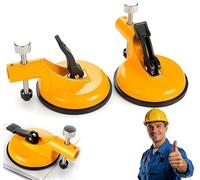 Heavy Duty Floor Gaps Fixer Tool,Leveling Suction Cup Flooring Tool,Tile Countertop Installation Tools,Aluminum Alloy Wall Tile Leveler,for Glass Stone Slab Laminate Carpentry Woodworkers