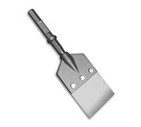 HEAVY DUTY- Floor Scraper System, 1-1/8-Inch Hex Notch Shank - Champion Chisel/Works great with Demolition Hammer Carts