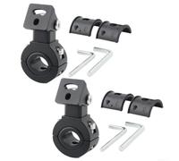 Heavy Duty Fog Light Bracket 18-32mm Clamp | fit for bikes, black finish, secure positioning, no scraping, optimal projection