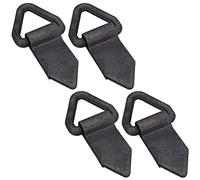 Heavy Duty Fold Over Tie Down Lashing Eye/Anchor Point Self Colour (PACK OF 4)