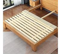 Heavy Duty Foldable Pine Wood Bed Support Slats - Custom Size Bunkie Board for Mattress Durable Indoor Bedroom Accessory W90xL200cm (36x79in)
