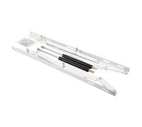 Heavy Duty Folding Bed Lift Mechanism Kit - Hydraulic Pneumatic Gas Spring Rod Set for Space Saving High Box Storage Bed