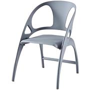 Heavy Duty Folding Chair with Handle - Sturdy Plastic Counter Height Dining Chair with Backrest for Kitchen, Restaurant, Conference, Office Use