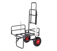 Heavy Duty Folding Compact Seat Box Pike Carp Fishing Trolley Barrow
