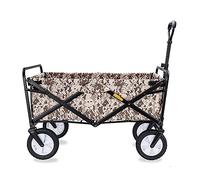 Heavy-Duty Folding Garden Cart Multi-Purpose Utility Trolley 80kg Load Capacity Perfect for Shopping Camping Outdoor Activities Easy to Transport Design Versatile Use