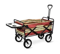 Heavy-Duty Folding Garden Cart Multi-Purpose Utility Trolley for Outdoor Camping Picnics Beach Fishing - Storage Solution on Wheels