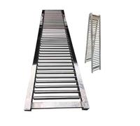 Heavy-Duty Folding Gravity Conveyor - 700 LB Capacity with Smooth Casters for Efficient Material Handling & Dog Fence Installation (20 PUs)