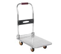 Heavy Duty Folding Platform Trolley With Wheels And Handle Transport Folding Cart Sack Barrow For Easy Transportation And Heavy Lifting(Size:70x45cm)