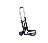 Heavy-Duty Folding Shopping Cart Platform Trolley with Wheels 100kg/220lb Capacity Versatile Sack Truck for Easy Transport and Storage Ideal for Grocery and Luggage Handling