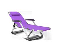 Heavy Duty Folding Sun Lounger Chair - Portable Reclining Deck Chair for Garden, Patio, Beach & Camping - Durable Metal Relaxing Bed Furniture for Outdoor Use