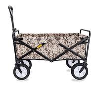 Heavy Duty Folding Wagon Trolley - Portable Multi-Purpose Utility Cart