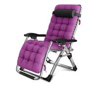 Heavy Duty Folding Zero Gravity Lounge Chair - Beach Deck Sun Lounger Recliner for Patio Garden Camping, Durable Steel Legs