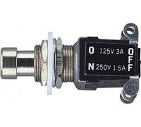 Heavy Duty Foot Switch, Latching, Chrome