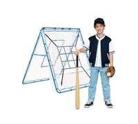 Heavy Duty Football Rebounder Net | Adjustable Angles Soccer Trainer with Steel Frame | Professional Practice Equipment for Passing Shooting & Target Training | for Youth & Adults