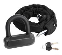 Heavy Duty for mini for u-Lock 13mm Carbon Steel Bike Security(Black) | Includes braided steel cable, looped ends for wheels, versatile locking solutions, anti-theft kit