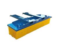 Heavy Duty Forklift Sweeper 1800mm Wide | 11-Row Polypropylene Brush for Yard & Site Cleaning | Fits 140-180mm Forks | CE UKCA HSE Compliant ES-1800-HD Series