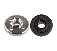 Heavy-Duty Four Hole Fastener Plate for 100MM Grinders, HRC58+2 Hardness Flange Nut Pressure Disc Hole Pressure Plate Angles Grinder Pressure Plate