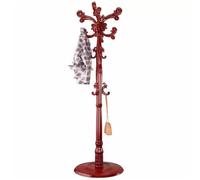 Heavy Duty Freestanding Coat Rack with Hooks and Round Base, Standing Coat Tree for Hallway Home Office Bedroom, 70in