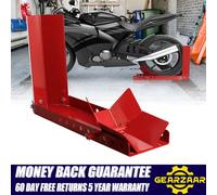 vidaXL Motorcycle Wheel Stand - 10 Holes Motorbike Chock Storage Support Holder