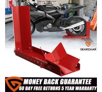 vidaXL Motorcycle Wheel Stand - 10 Holes Motorbike Chock Storage Support Holder