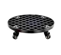 Heavy Duty FRP Rolling Plant Caddy, Load Bearing 440Ib,Round Plant Stand Dolly With Industrial Grade Caster Wheels and Aluminum Edge, Perfect for Moving Potted Plants 51cm/20in