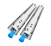 Heavy-Duty Full Extension Drawer Glides, Side Mount Locking Rails, 12-40 Inch Tool Box Runners, Smooth Sliding Tracks, 1 Pair (12in/300mm) for Easy Installation