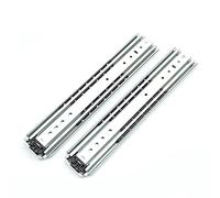 Heavy Duty Full Extension Drawer Slides 850mm (34inch) - Metal Steel Ball Bearing Runners 220-500kg Load Capacity Side Mount 3 Folds Perfect for Storage Solutions
