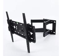 Heavy Duty Full Motion TV Wall Mount Bracket Designed for 32-80 Inch Flat Curved TVs Features Swivel Tilt and Extension Heavy Duty Steel Holds Up To 132lbs Max VESA