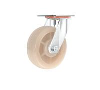 Heavy Duty Furniture Casters 4Pack Nylon Swivel Wheels with Brake Strong Office Trolley Rollers for Easy Mobility and Stability