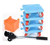 Heavy-Duty Furniture Dolly, 4 Wheels, Easy & Safe Moving Cart for Heavy Items, Rolling Cart for Home & Office Use