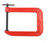 Heavy Duty G-Clamp 305mm Throat Depth, Malleable Cast Iron Woodworking Clamp with 110mm Jaw Opening, Rust Resistant Fixing Tool for Furniture,(a)