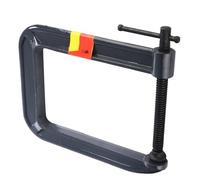 Heavy Duty G-Type C-Clamp Woodworking Deep Throat Cast Steel Clamping Tool for DIY Carpentry Projects Fixed U-Shaped 100 x 185mm (Pack of 1)