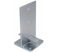 Heavy Duty Galvanised (120X120) Concealed Fence Gazebo Post Support Base Bracket Shoe Bolt Down Internal PERGOLA