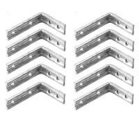 Heavy Duty Galvanised Shelf Bracket 10 Pack - 12x10" / 300x250mm