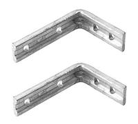 Heavy Duty Galvanised Shelf Bracket 2 Pack - 8x6" / 200x150mm